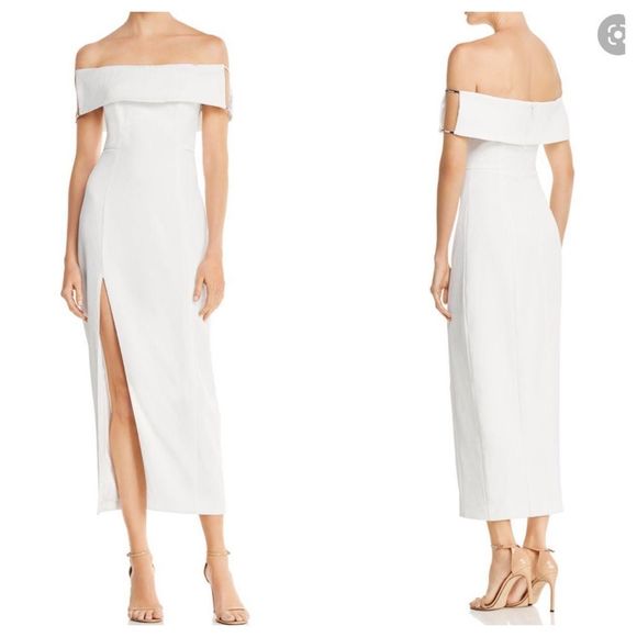 Stylestalker Dresses & Skirts - NWT StyleStalker Lana Off Shoulder Dress White M